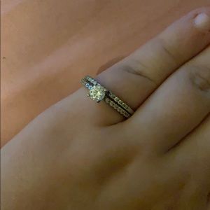 Engagement Ring w/ Moissanite stone